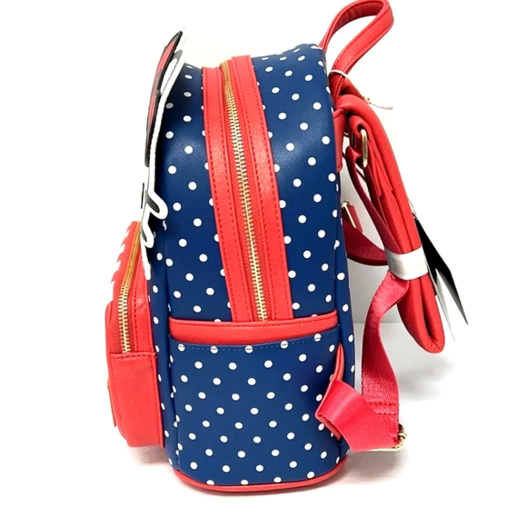 New Hello Kitty Patriotic Loungefly Mini Backpack - Picture 2 of 4